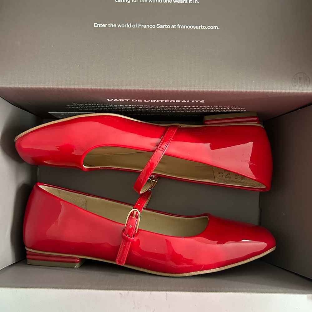 Franco Sarto Mary Jane Flat